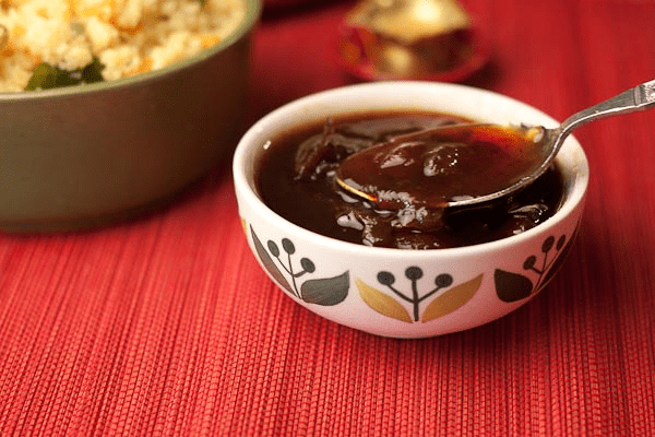 popular Vietnamese food with  Tamarind sauce 