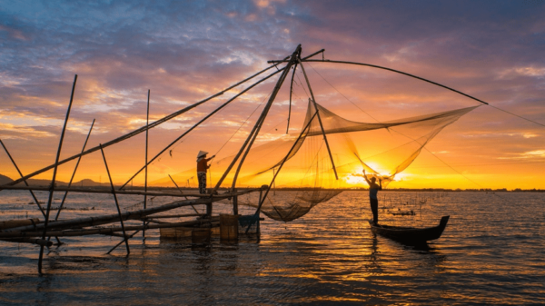 The picturesque mosaic of Vietnamese rural villages