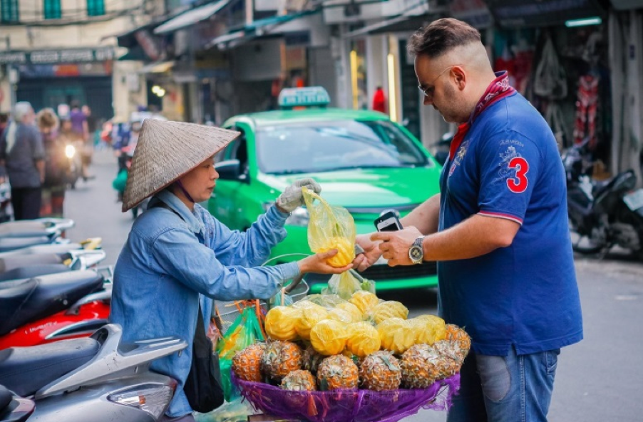 Vendors in Vietnam