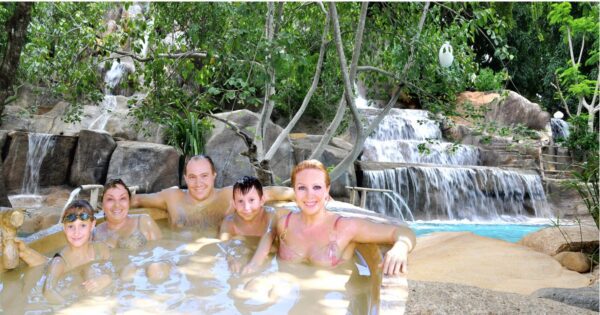 Mud bath in Yangbay