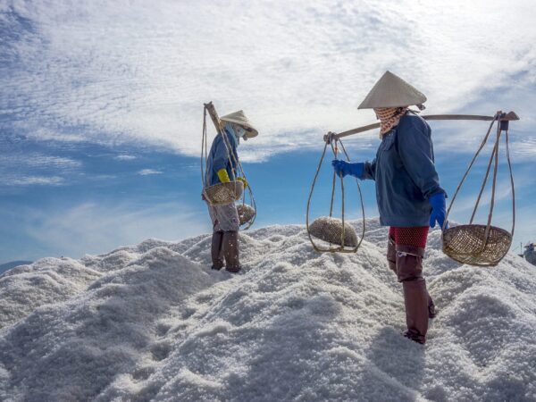 Ninh Hoa's salt field