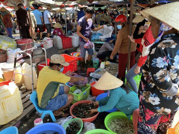 Vung Tau seafood market