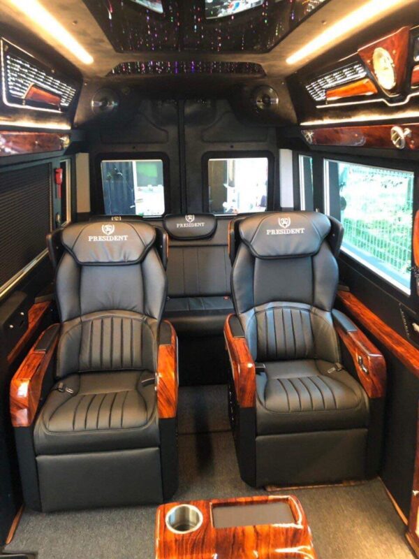 Limousine seats for private van