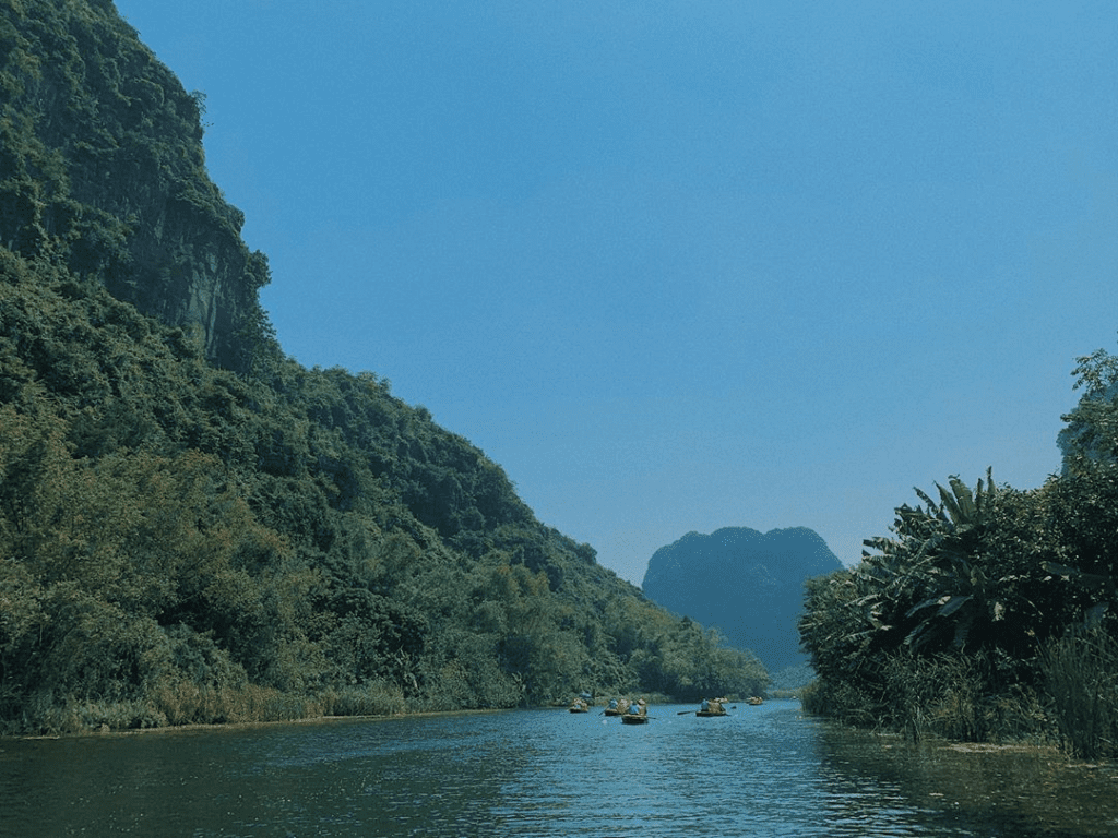 Trang An, Ninh Binh in Vietnam